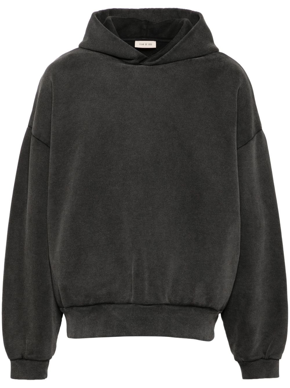 Fear Of God 图案印花连帽衫 - 黑色