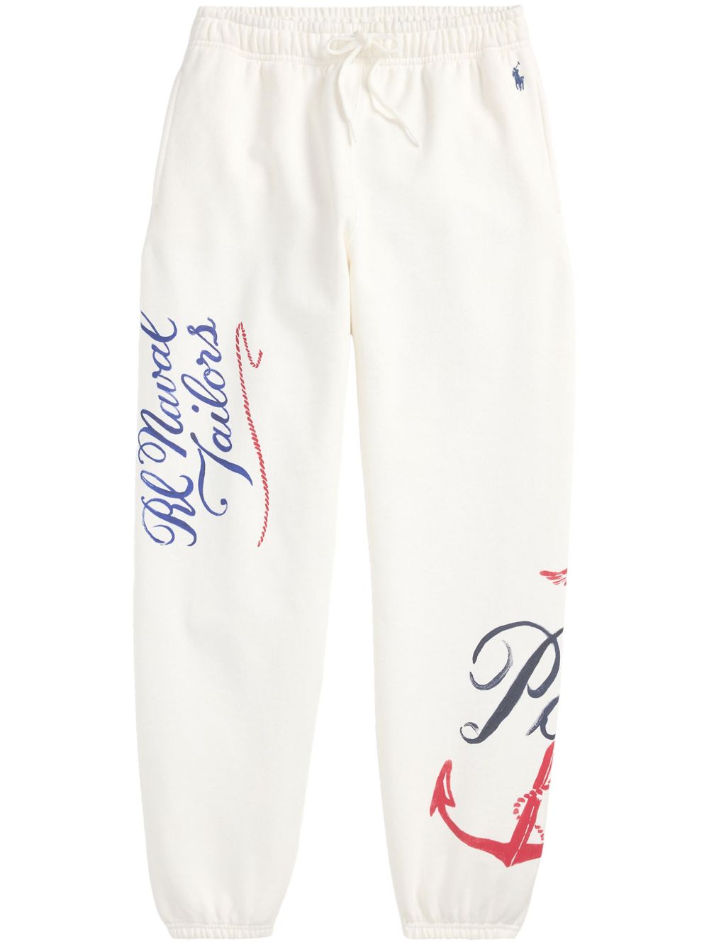Polo Ralph Lauren 航海logo运动裤 - 白色
