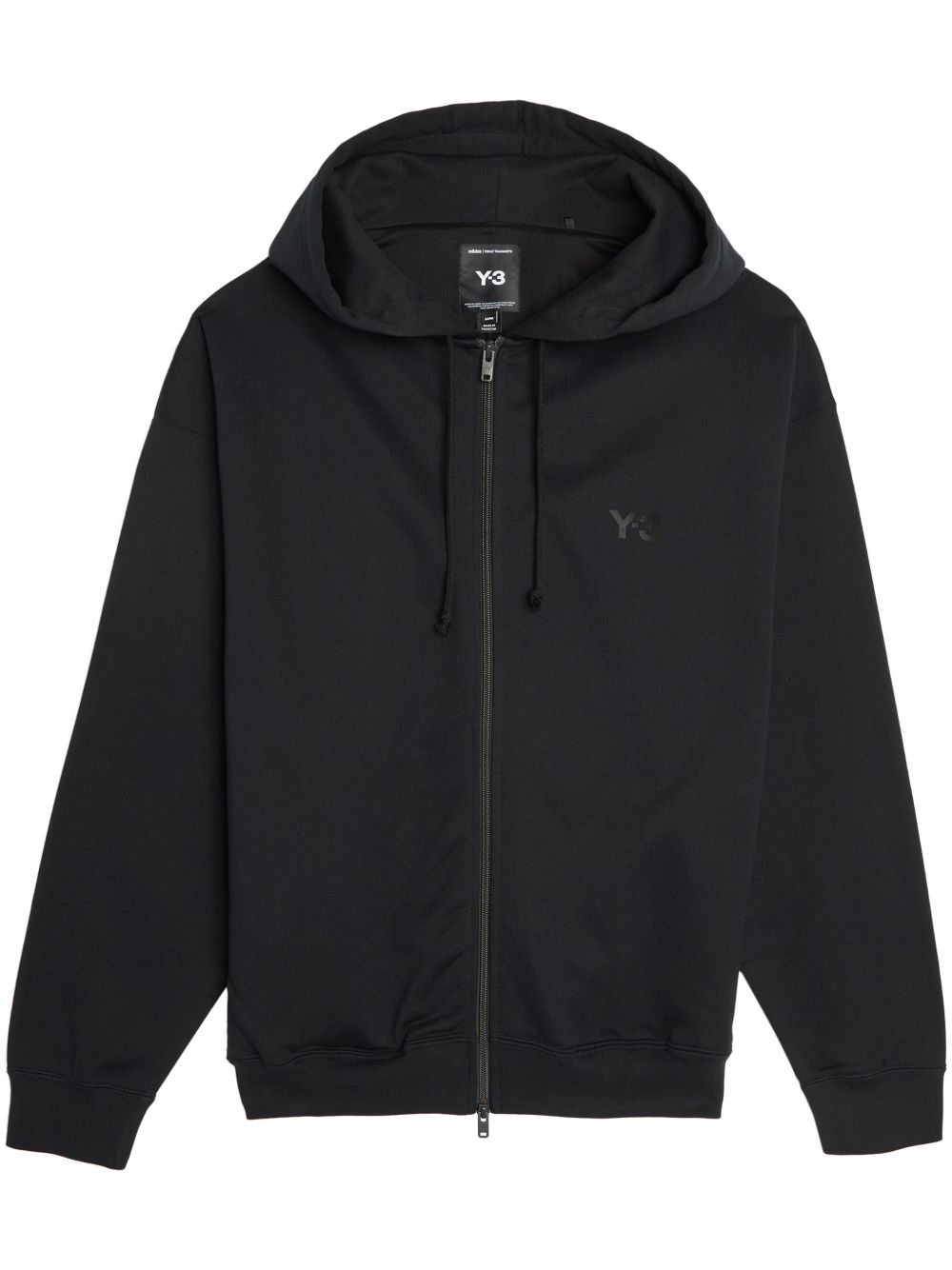 Y-3 FL Zip 连帽衫 - 黑色