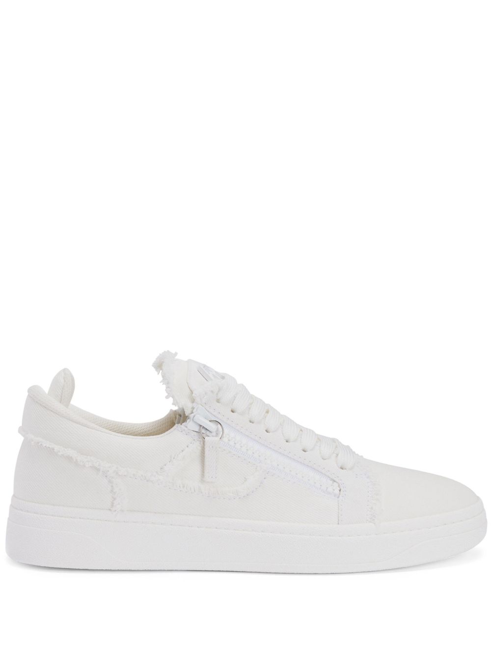 Giuseppe Zanotti Gz94 磨损边运动鞋 - 白色