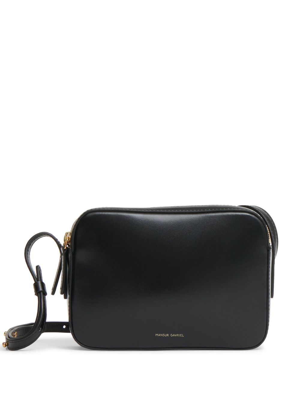 Mansur Gavriel Camera 皮质单肩包 - 黑色