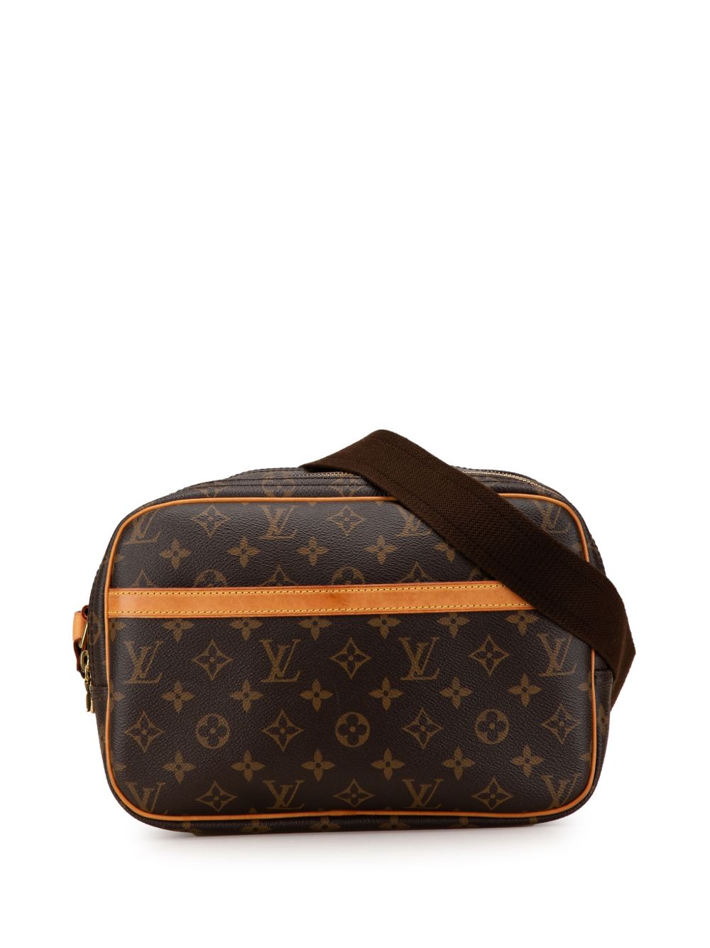 Louis Vuitton Pre-Owned Monogram Reporter PM 斜挎包（2016年典藏款） - 褐色