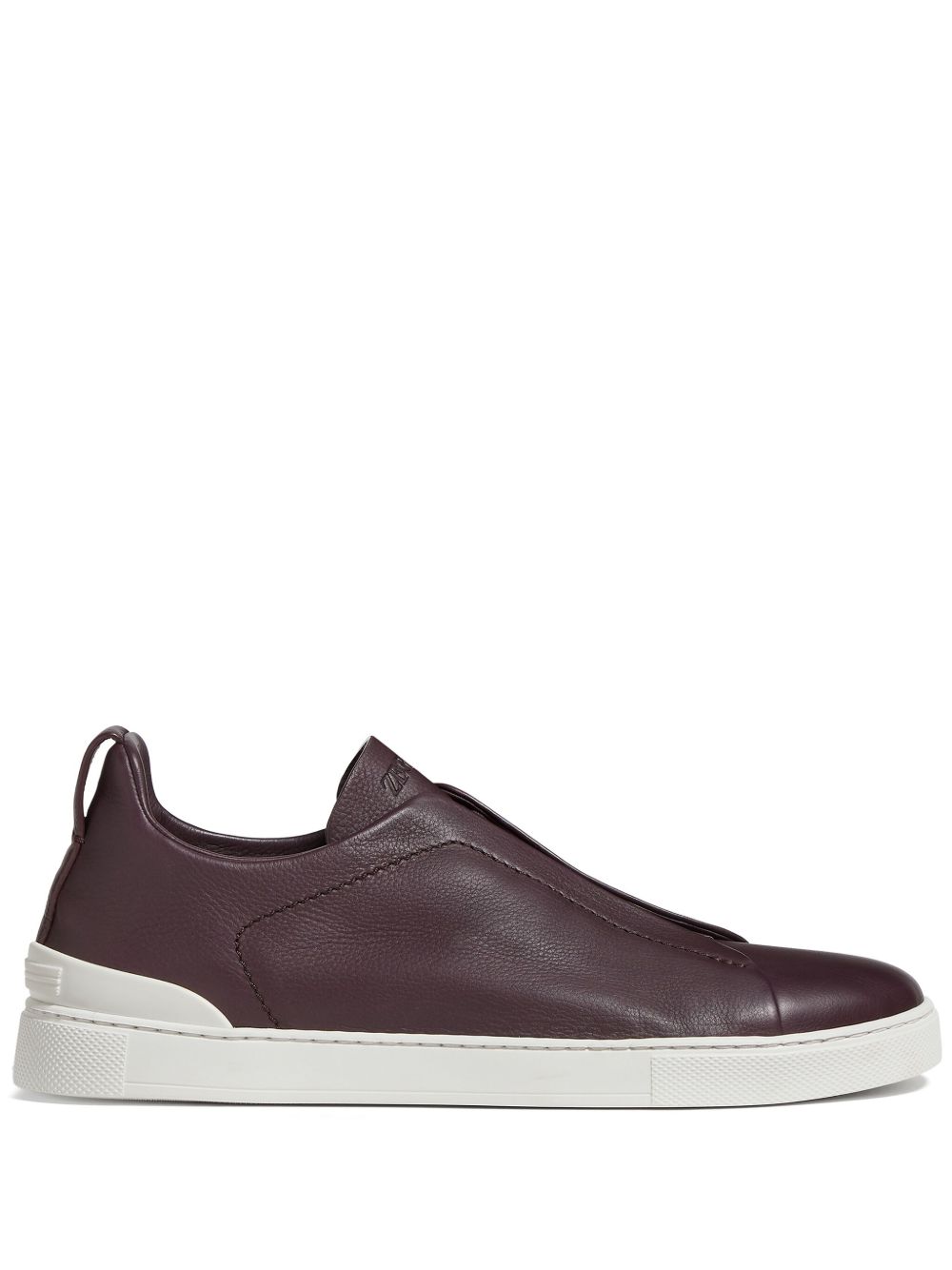 Zegna Triple Stitch 运动鞋 - 紫色