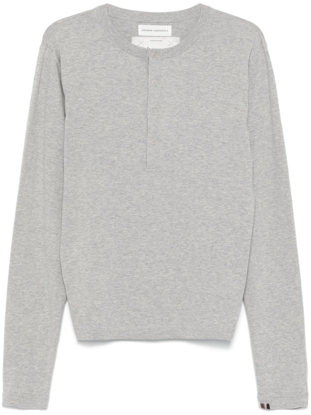 extreme cashmere N°370 Herman 毛衣 - 灰色