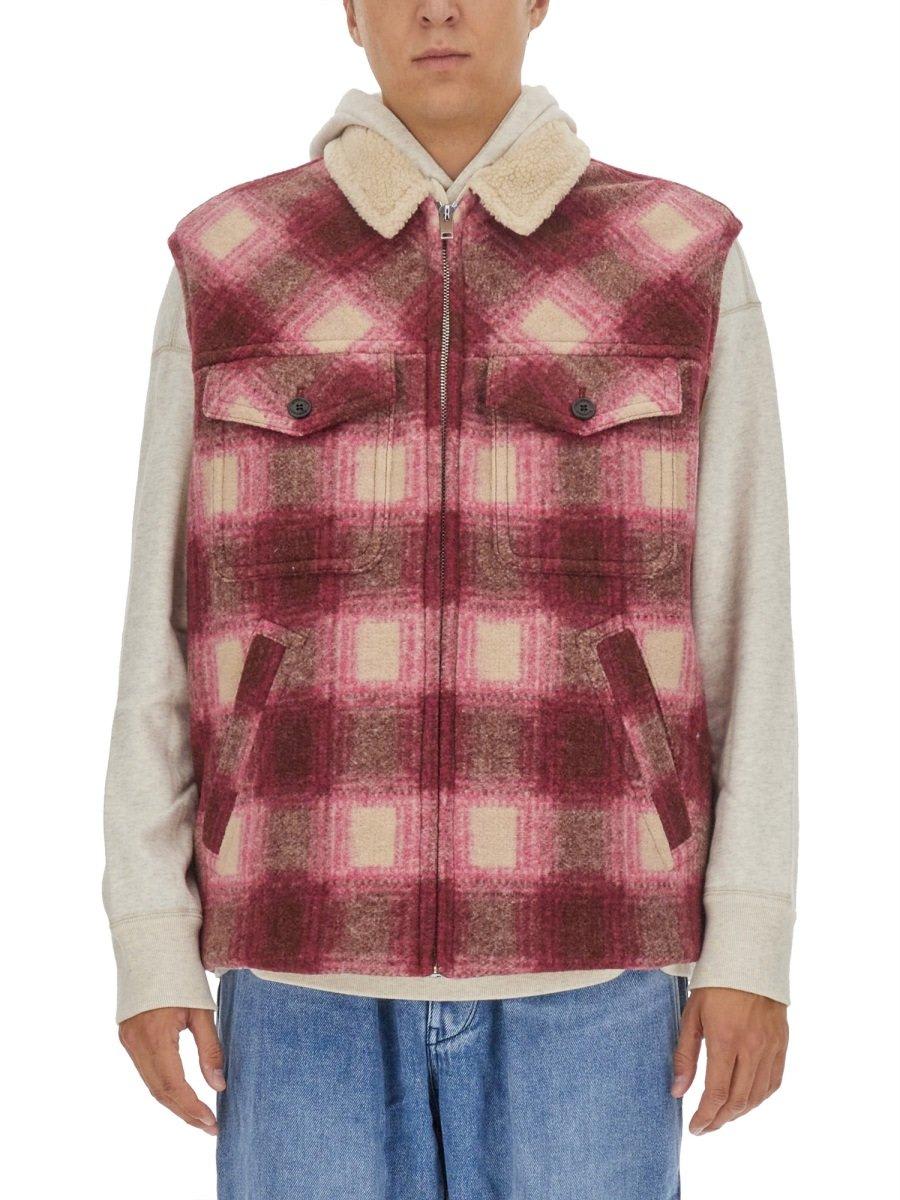 Isabel Marant 格纹拉链马甲