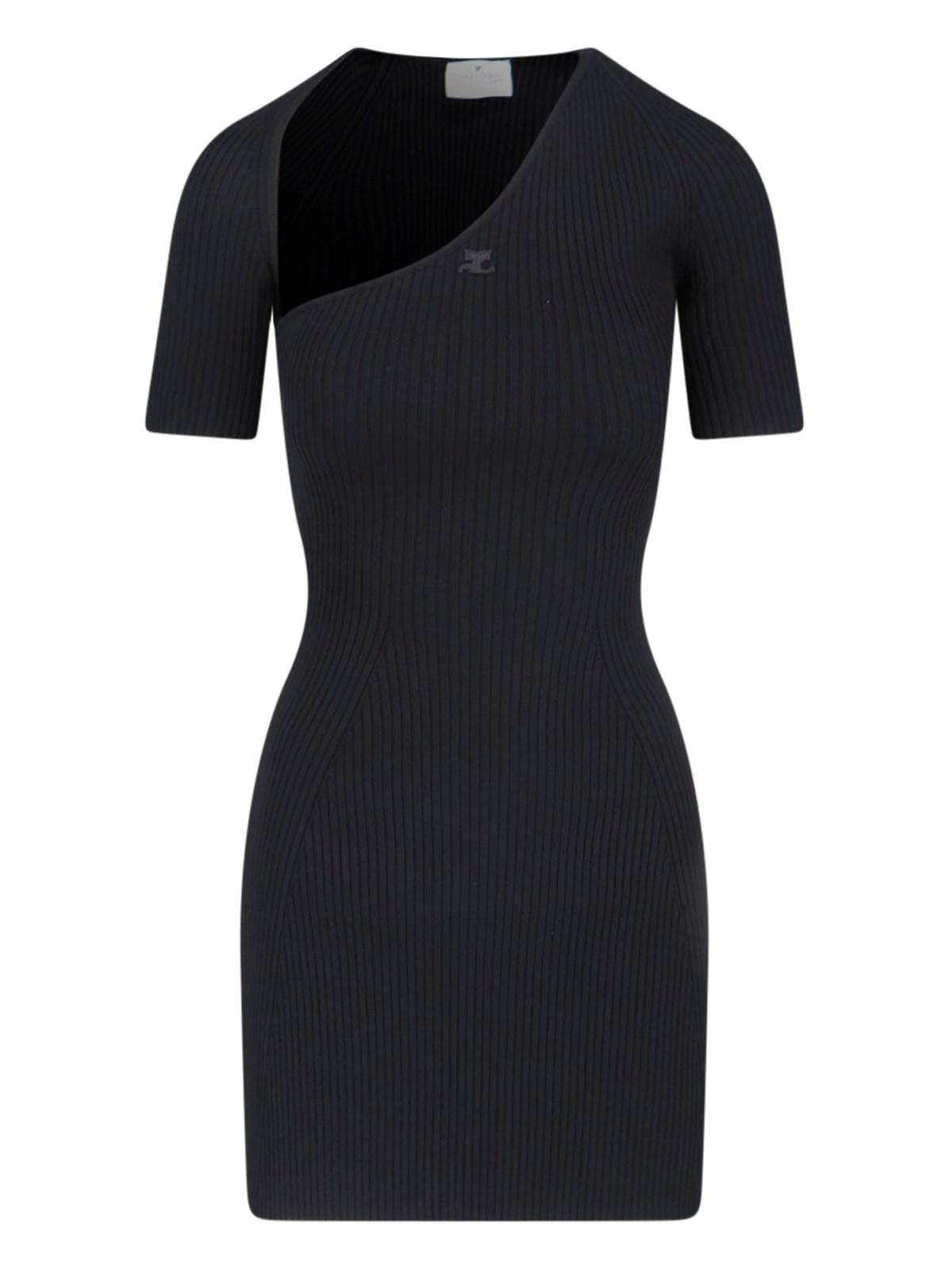 Courrèges 'Slash' Mini Dress