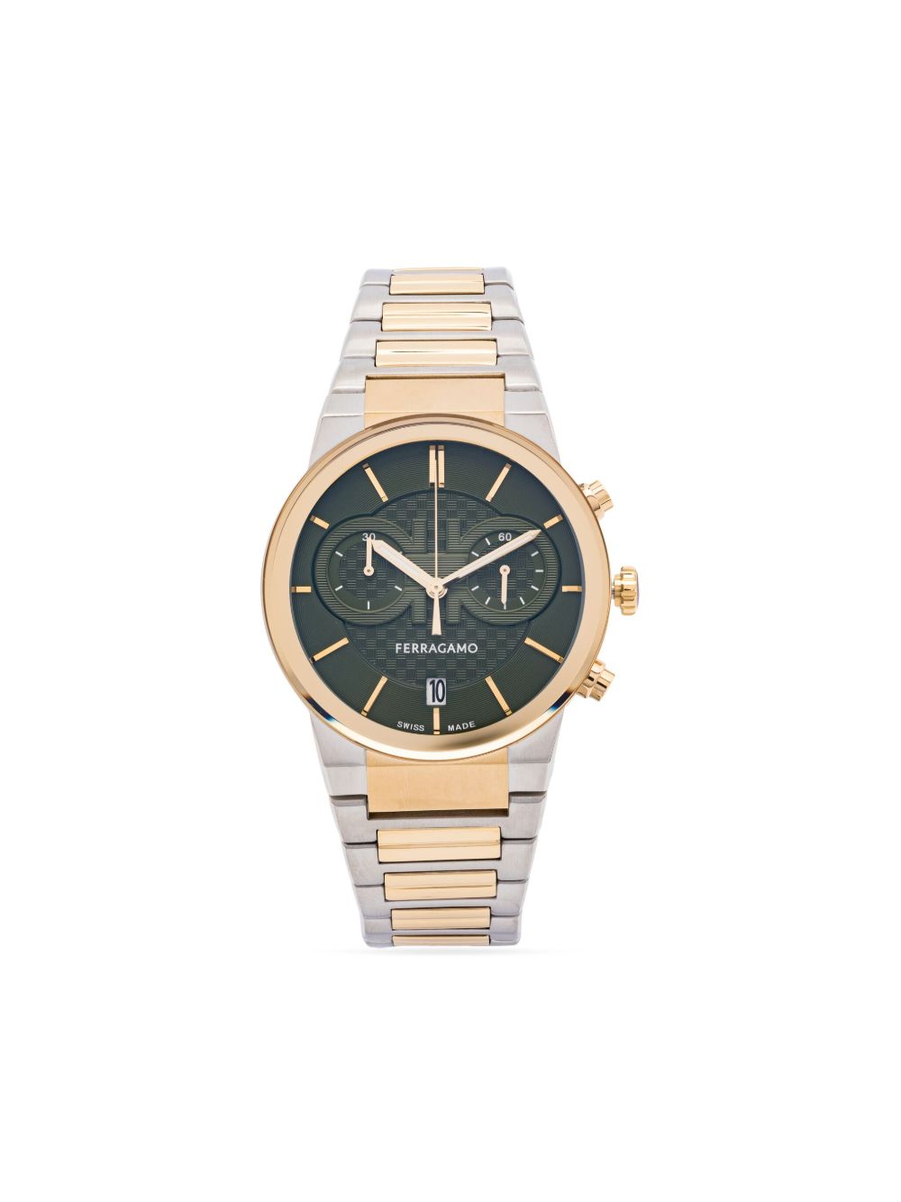Ferragamo Sapphire Chronograph 41毫米腕表 - 绿色