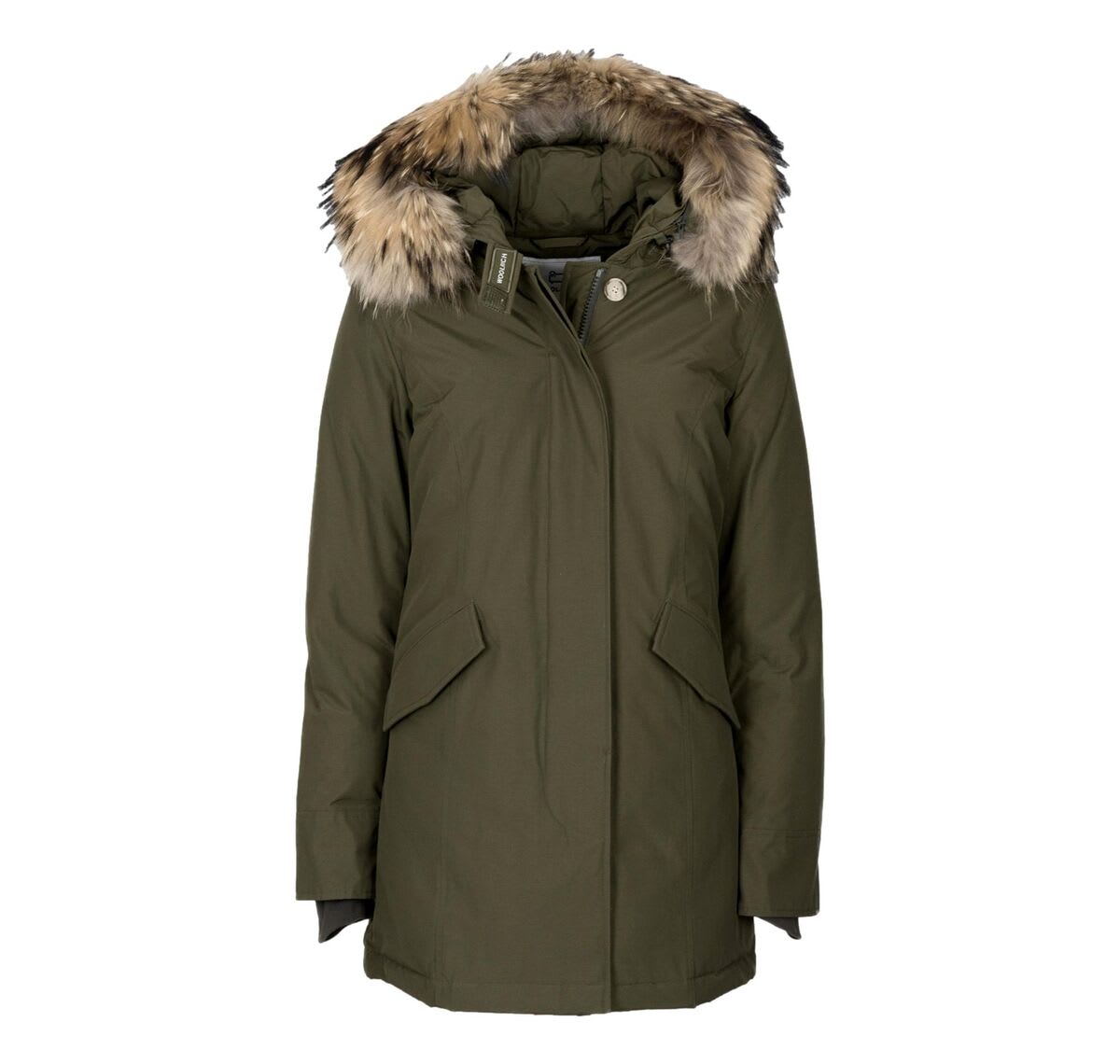 Woolrich 北极浣熊派克大衣