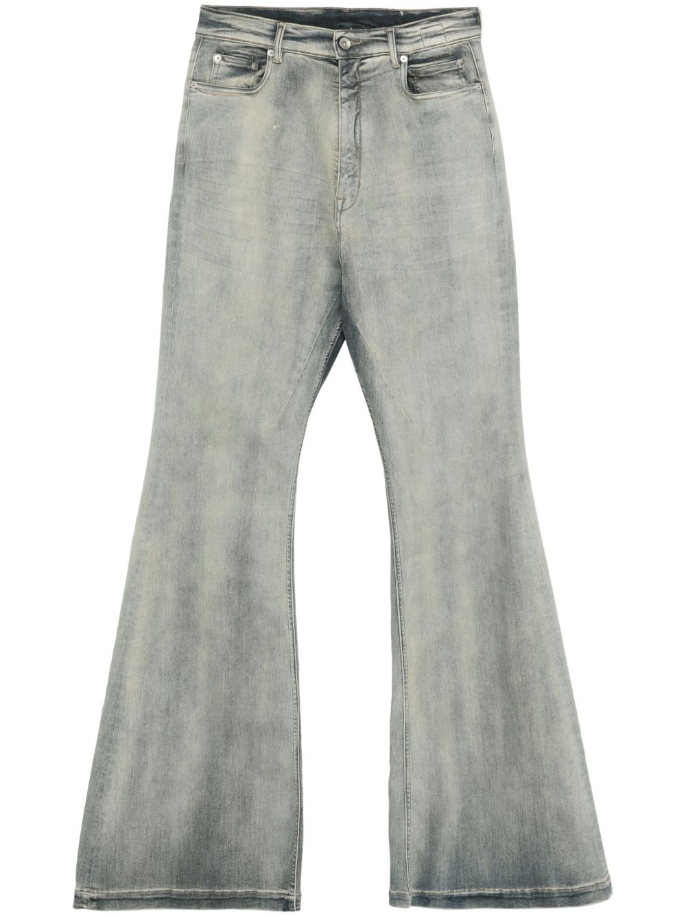 Rick Owens DRKSHDW Bolan 微喇牛仔裤 - 蓝色
