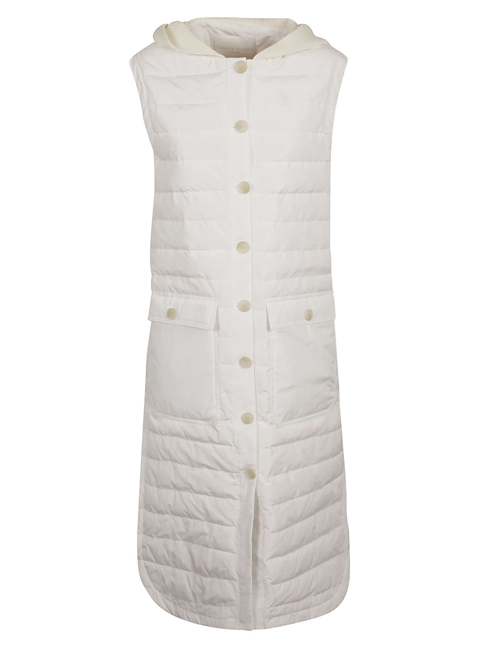 Fabiana Filippi Long Quilted Vest
