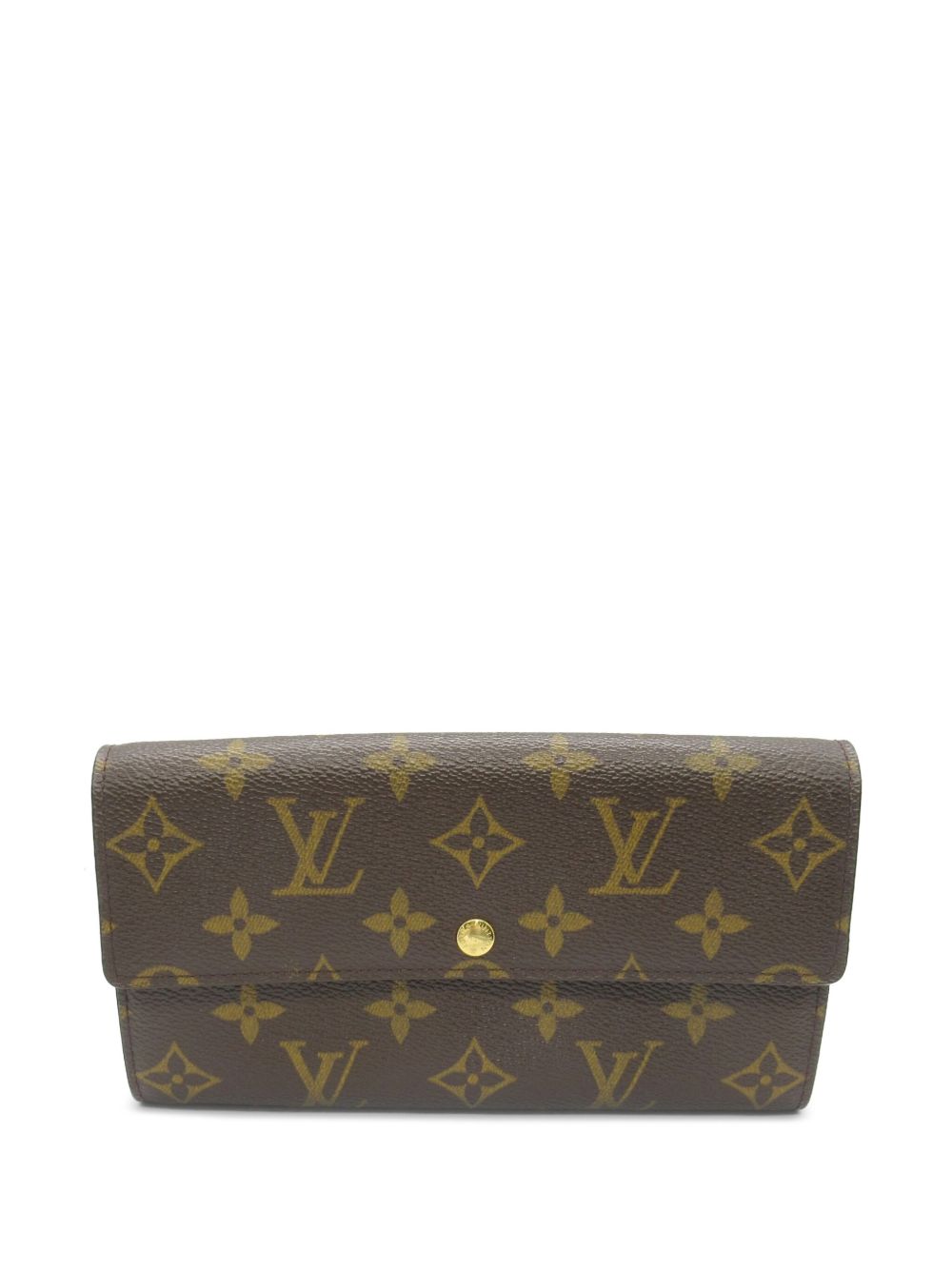 Louis Vuitton Pre-Owned Porto Mone Credit 钱包（2003年典藏款） - 褐色