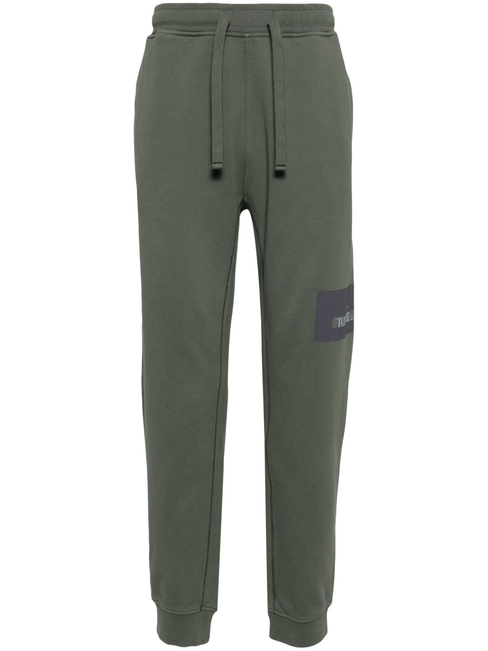 Stone Island Institutional Two 印花运动裤 - 绿色