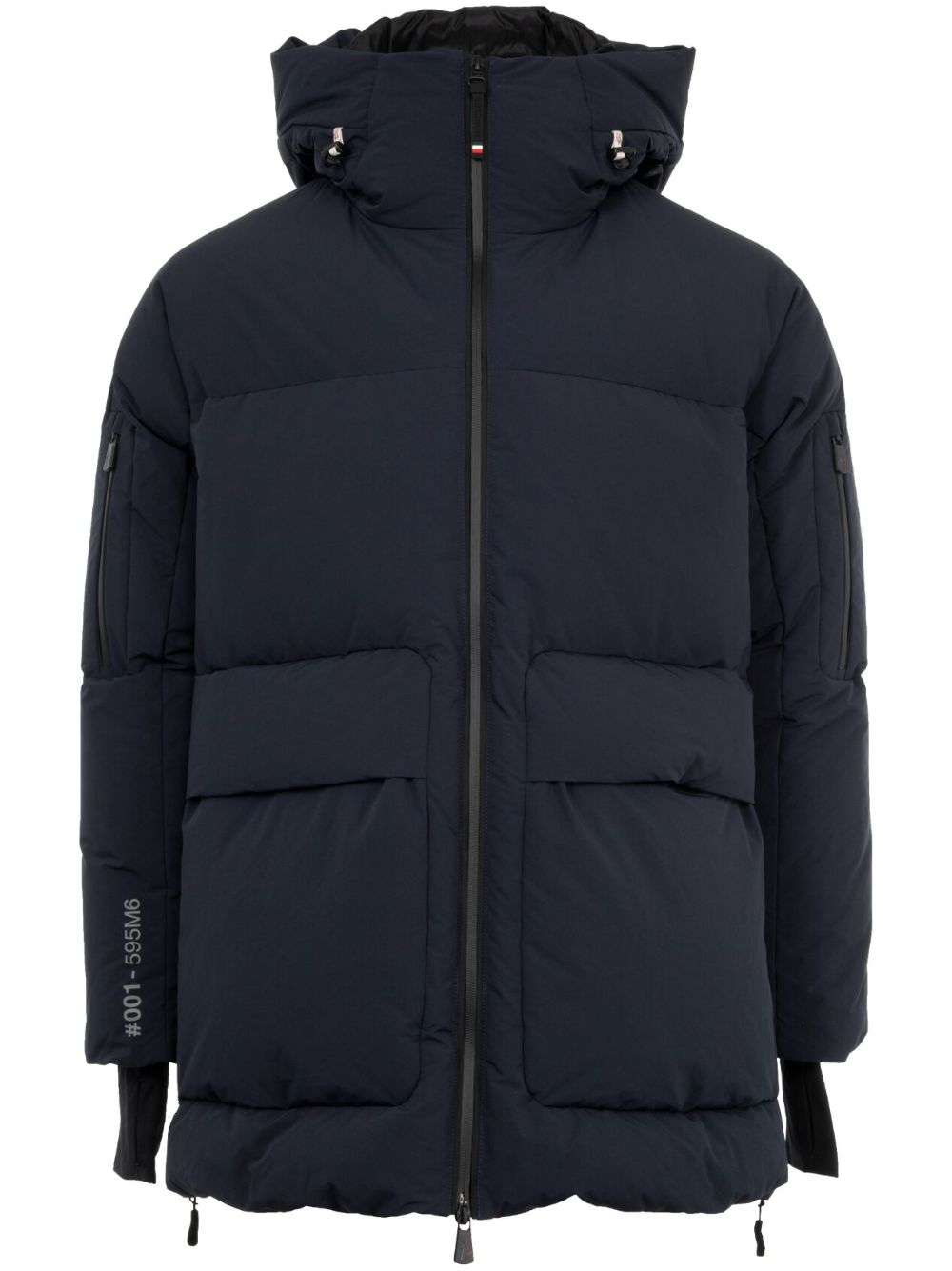 Moncler Grenoble Rauris 派克大衣 - 蓝色