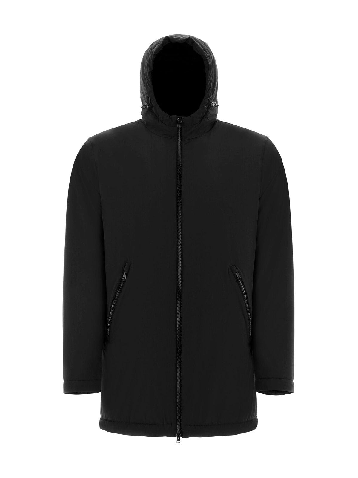 Herno Zip-up Hooded Jacket Jacket