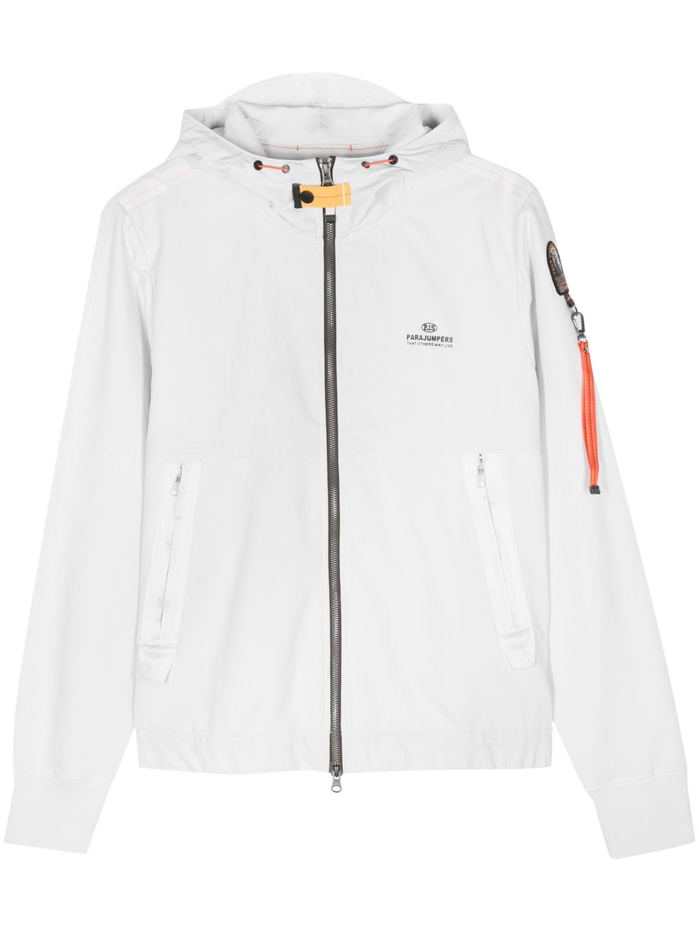 Parajumpers Trident 棉混纺拉链连帽衫 - 灰色