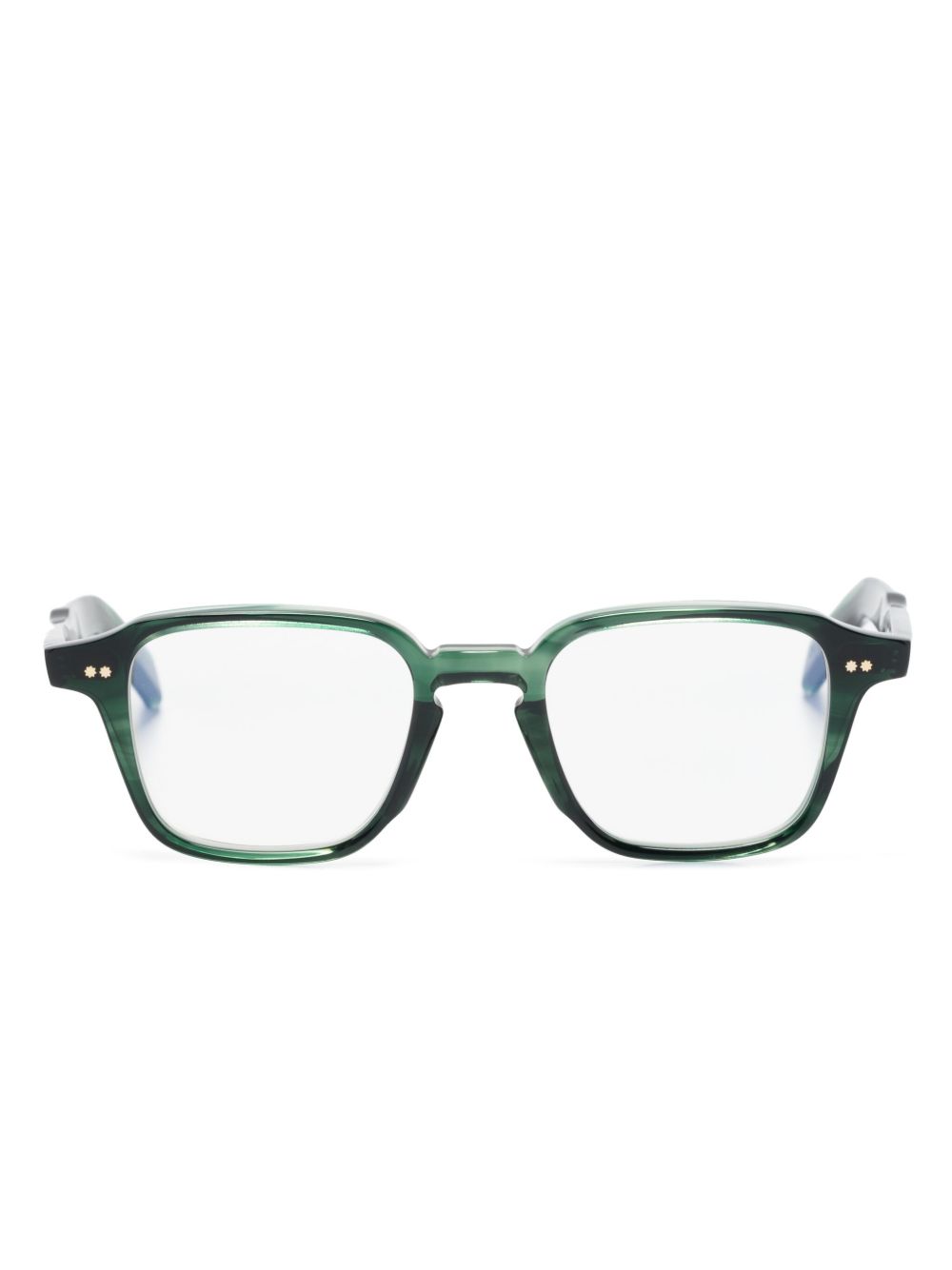 Cutler & Gross GR07 方形镜框眼镜 - 绿色