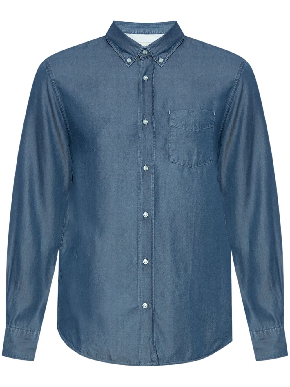Officine Generale lyocell 衬衫 - 蓝色