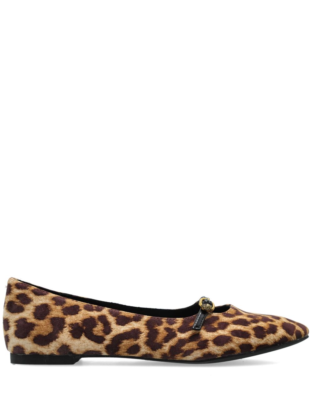 Kurt Geiger London Flexi 芭蕾平底鞋 - 褐色