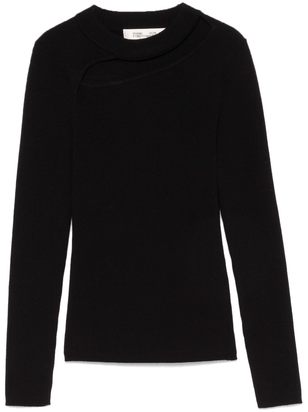 DVF Diane von Furstenberg Barton 毛衣 - 黑色
