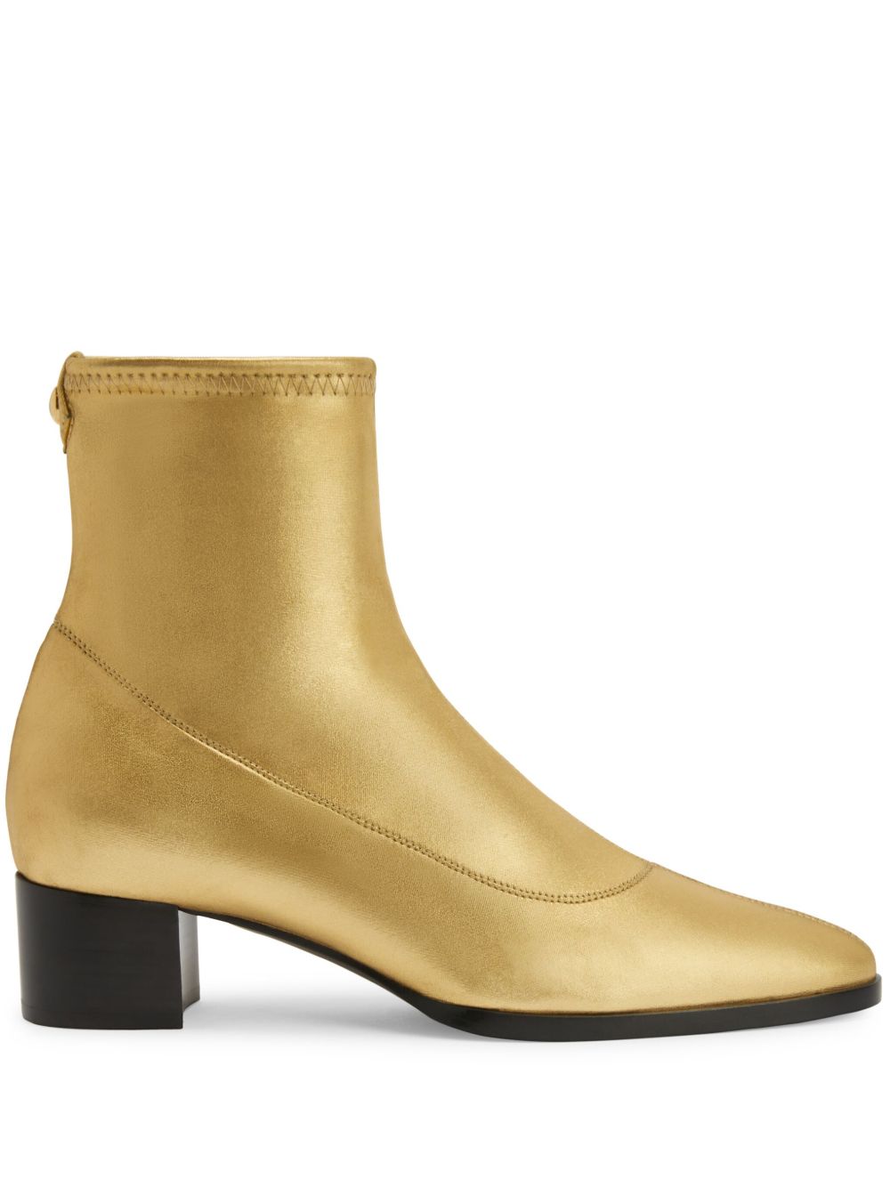 Giuseppe Zanotti Sallie 金属感短靴 - 金色