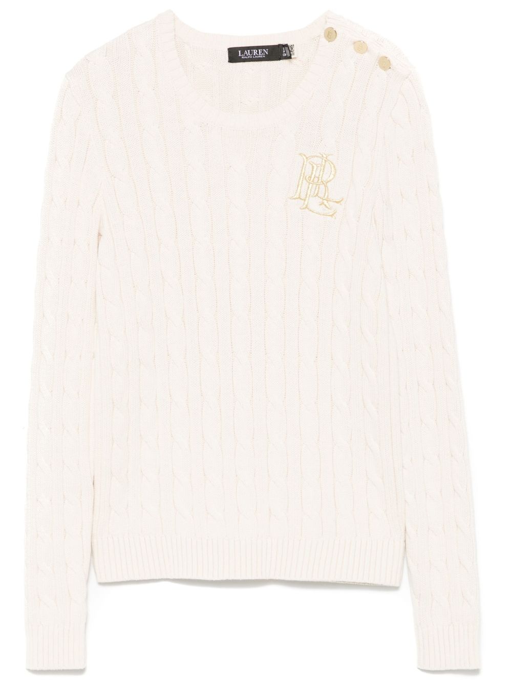 Lauren Ralph Lauren Montiva 毛衣 - 白色