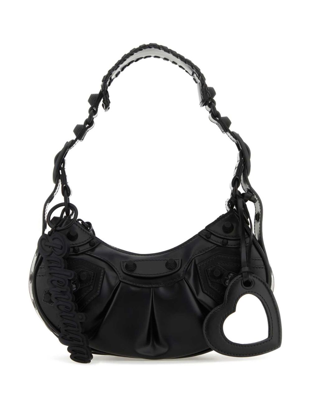 Balenciaga Le Cagole XS 皮质单肩包 - 黑色