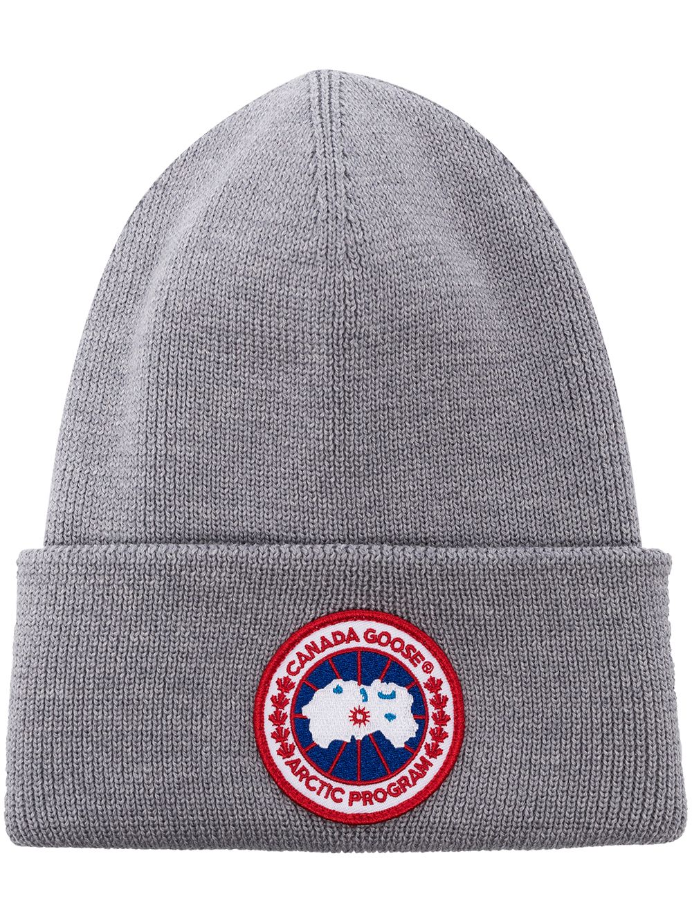 Canada Goose Arctic Disc 罗纹针织套头帽 - 灰色