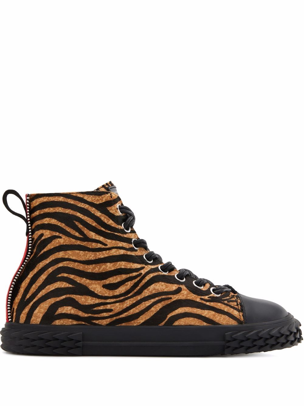 Giuseppe Zanotti Blabber 高帮板鞋 - 褐色