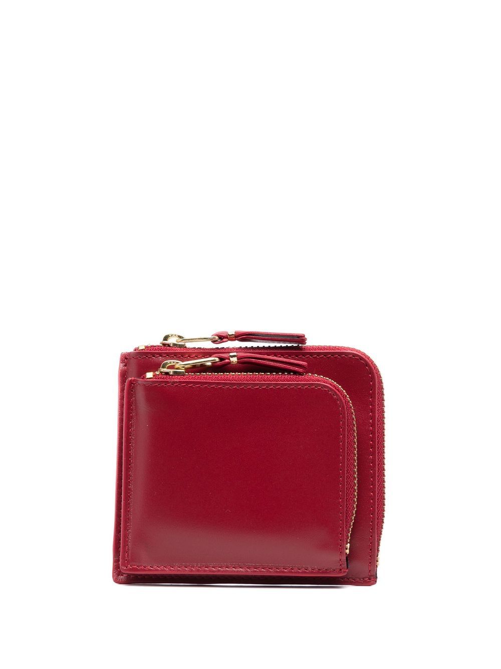 Comme Des Garçons Wallet 外部口袋零钱包 - 红色