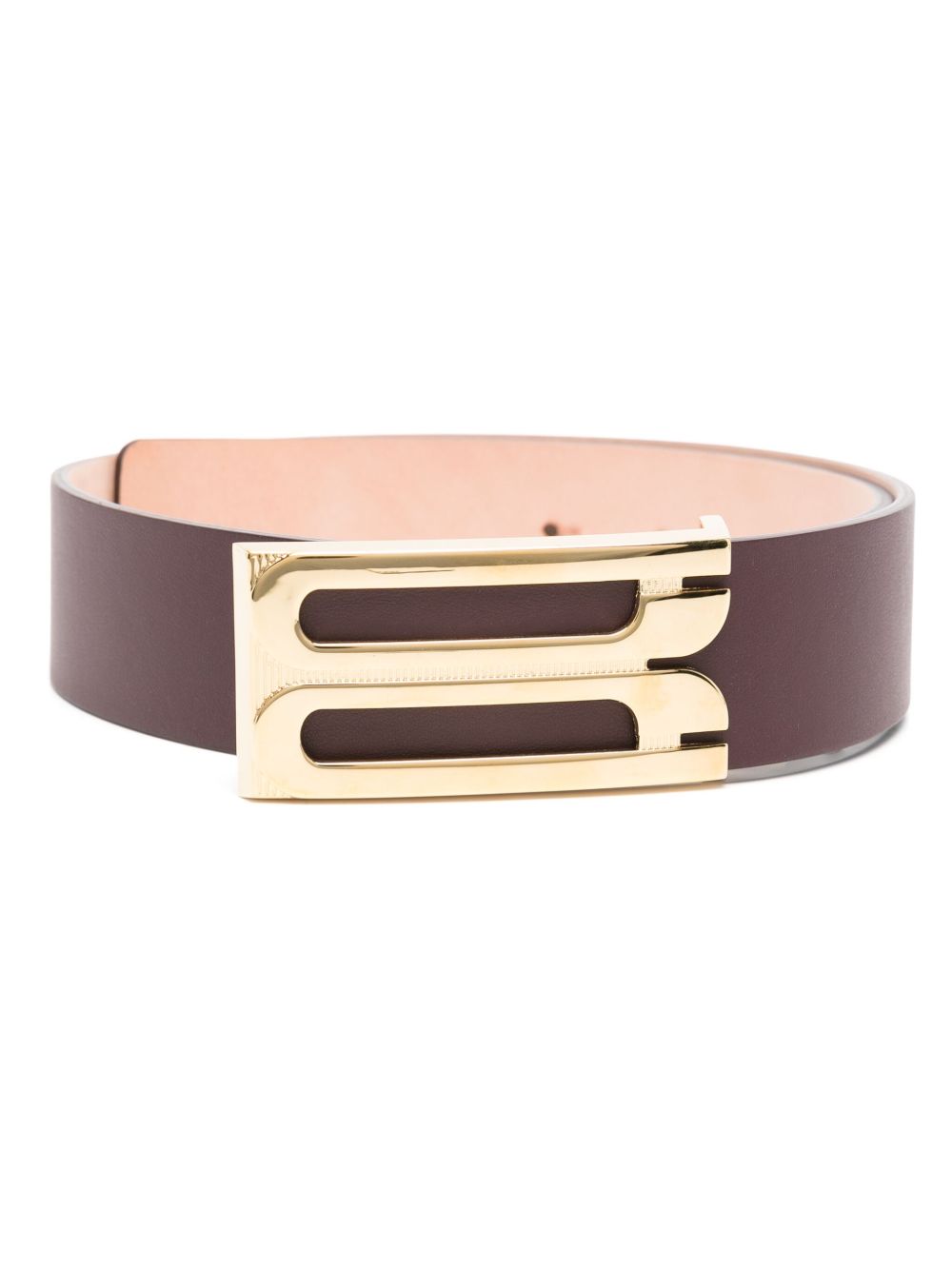 Victoria Beckham Jumbo Frame 腰带 - 紫色