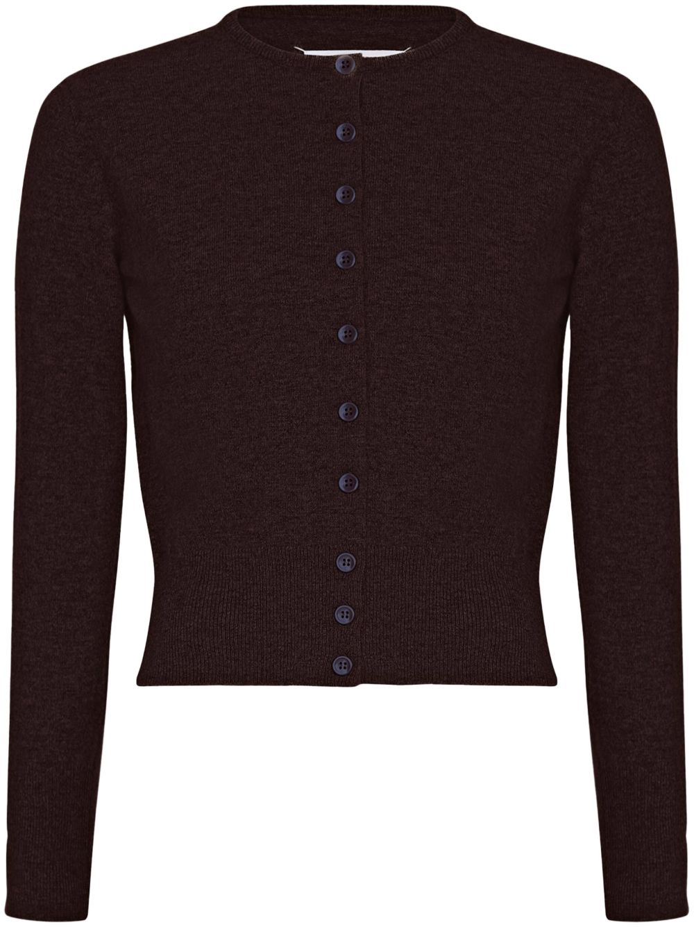 Maison Margiela virgin wool cardigan - 褐色
