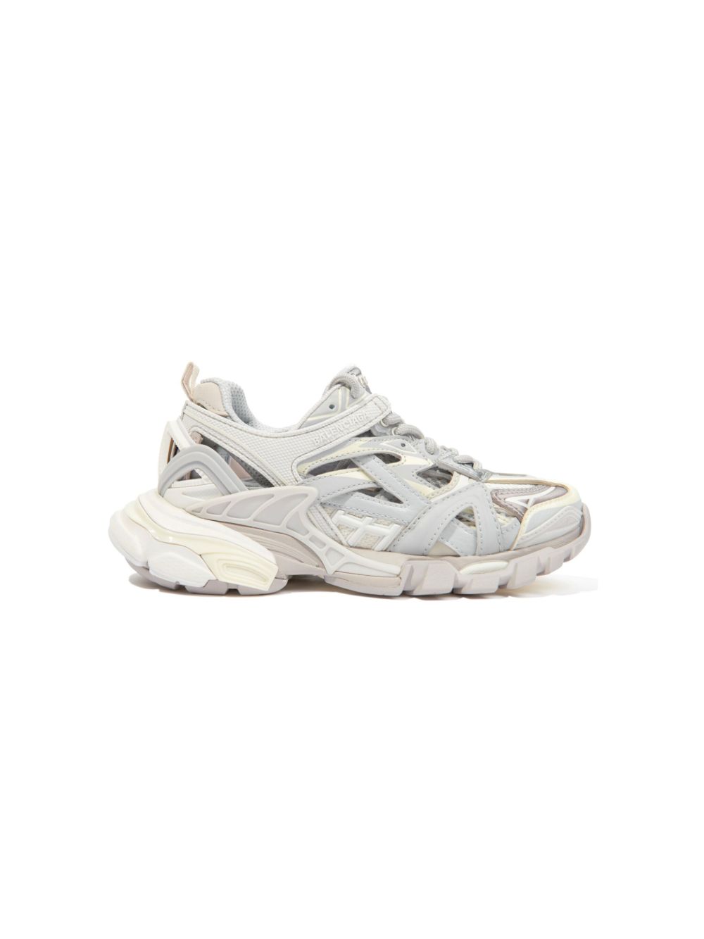 Balenciaga Kids Track 2 拼接运动鞋 - 灰色