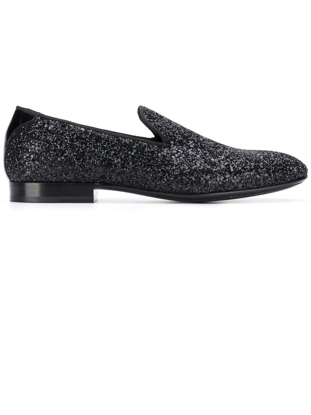 Jimmy Choo 周仰杰 Thame平底鞋 - 黑色