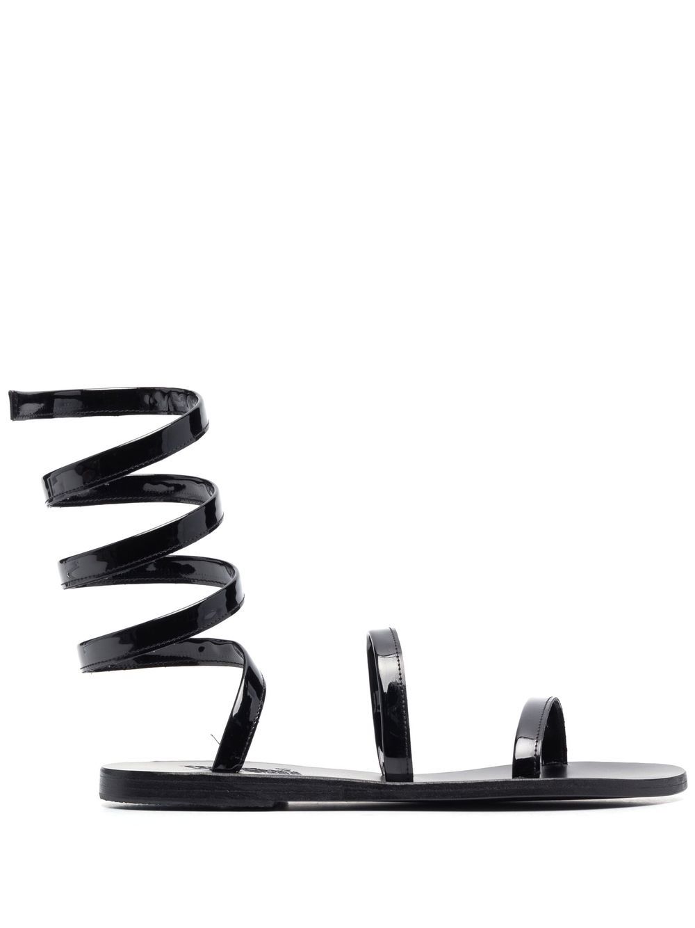 Ancient Greek Sandals Ofis 裹踝凉鞋 - 黑色