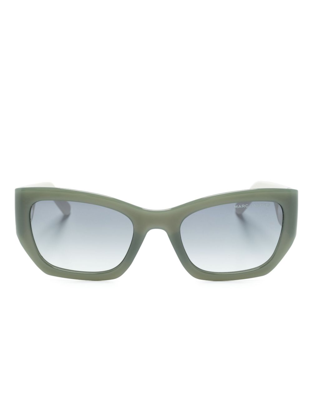 Marc Jacobs Eyewear The J Marc 猫眼镜框太阳眼镜 - 绿色
