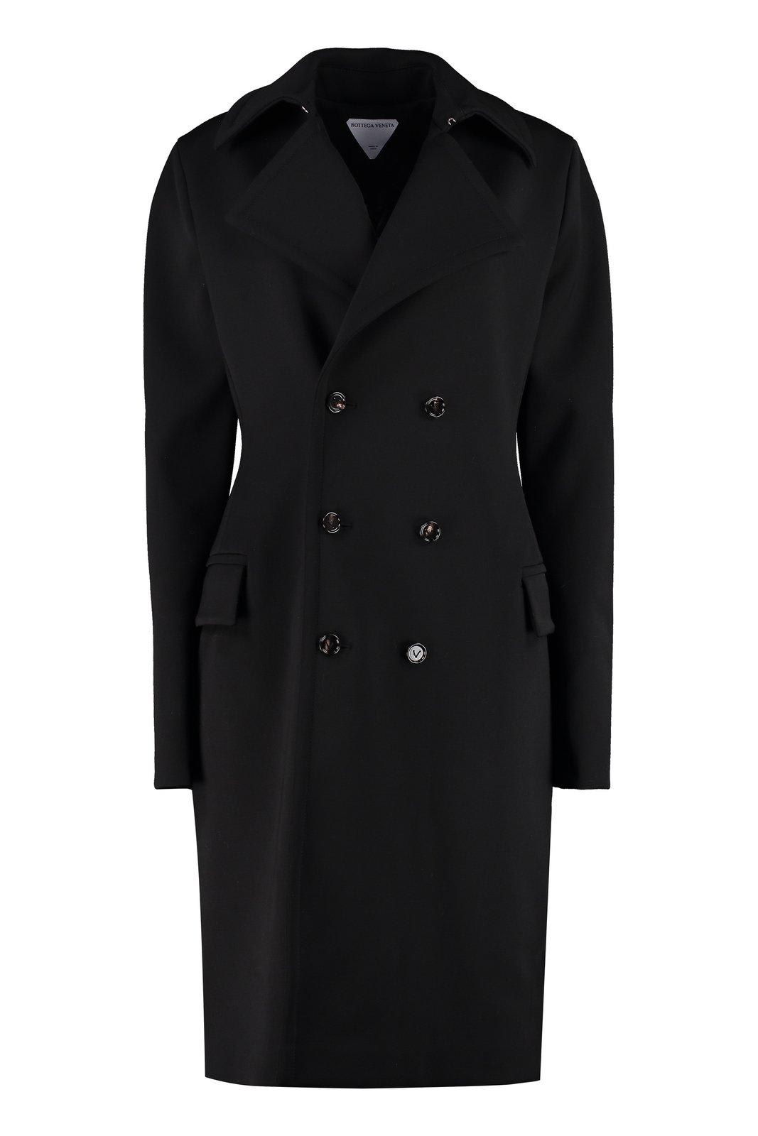 Bottega Veneta Double Breasted Coat