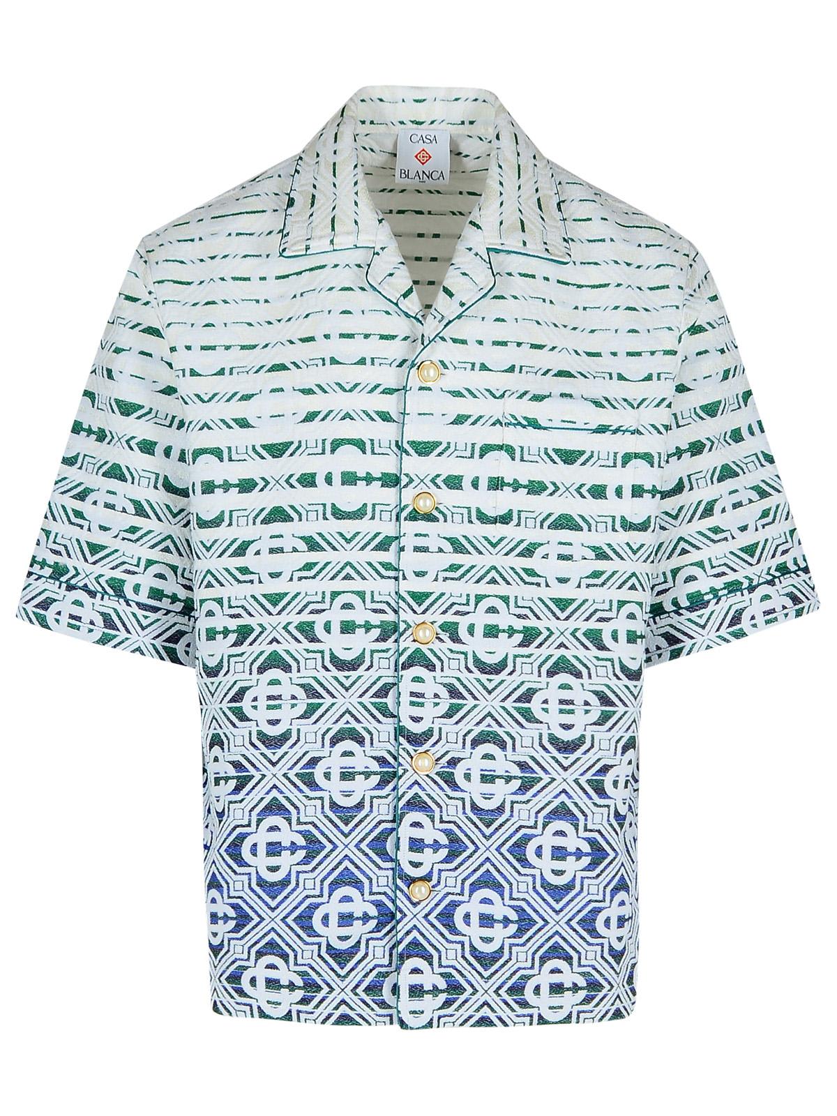 Casablanca White Cotton Blend Shirt