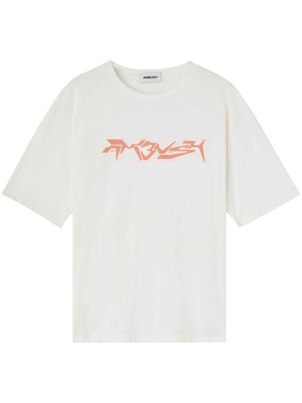 AMBUSH logo印花T恤 - 白色