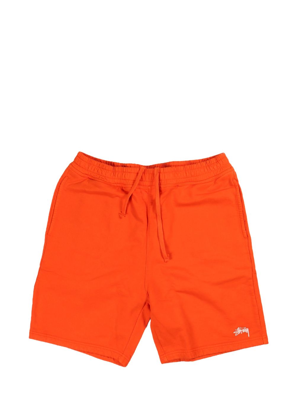 Stüssy cotton track shorts - 橘色