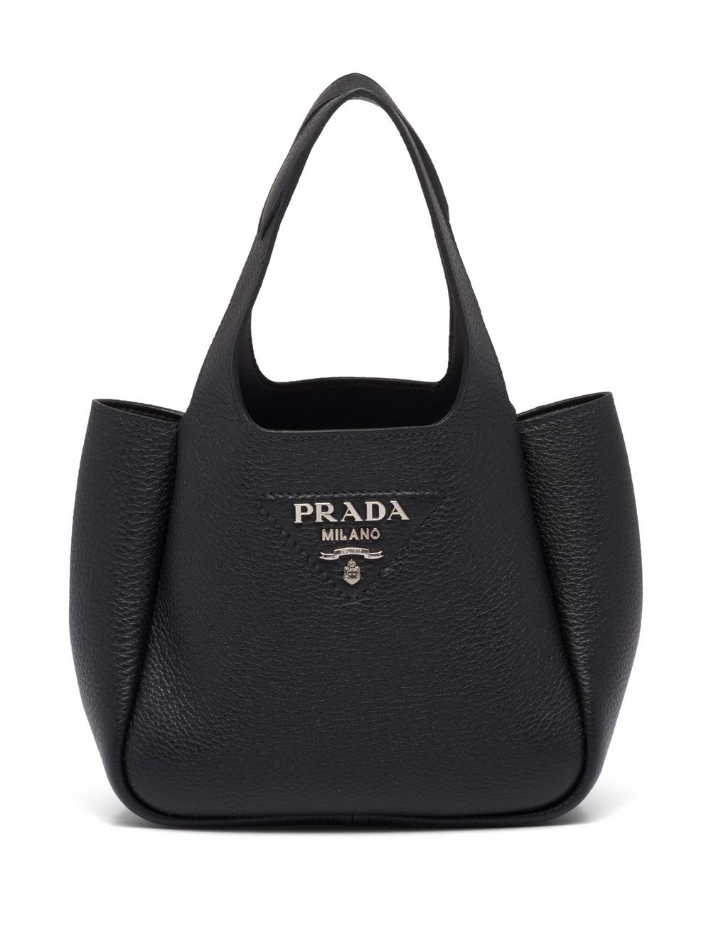 Prada Flou 手提包 - 黑色