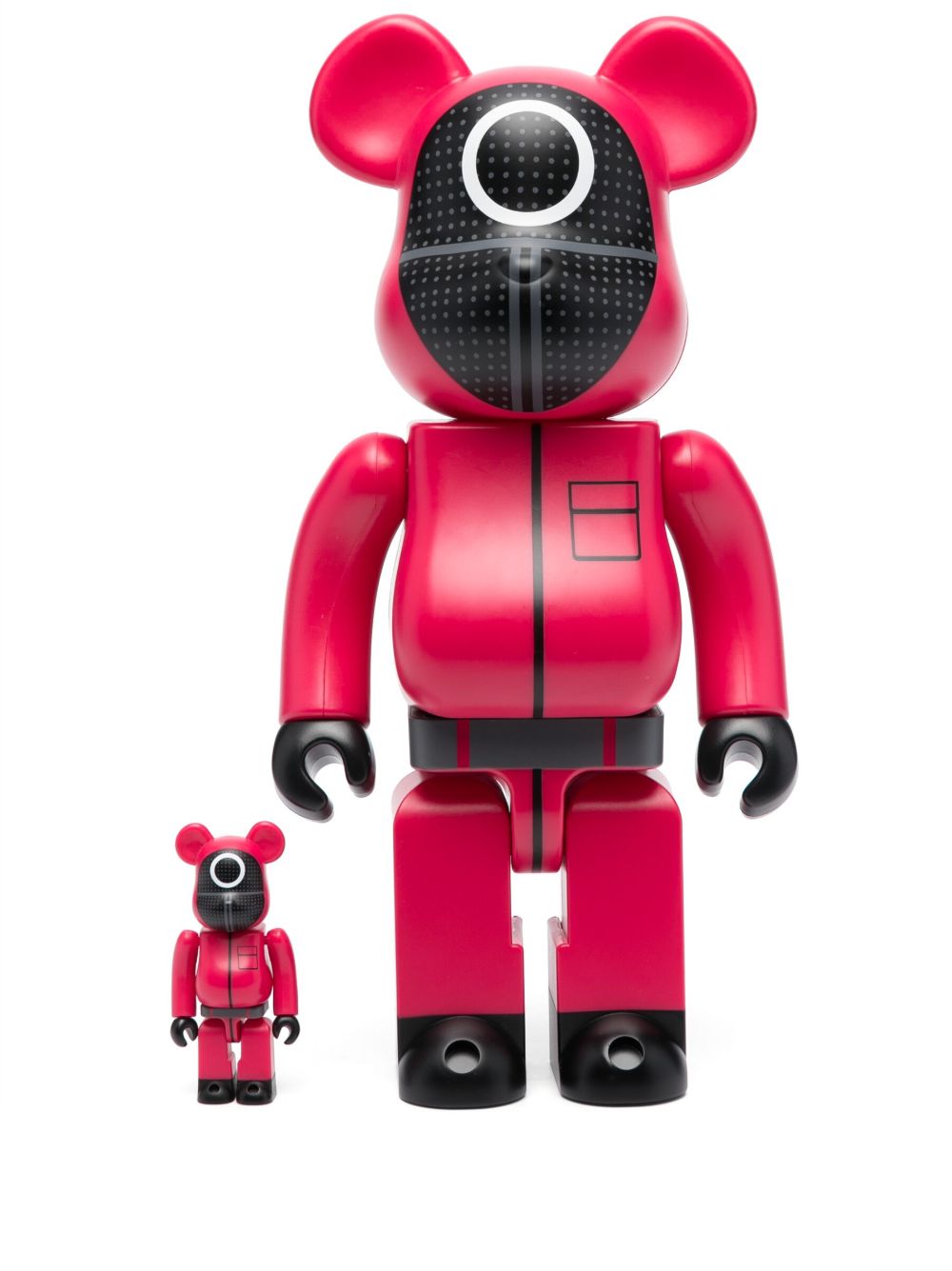 MEDICOM TOY Squid Game BE@RBRICK 模型玩具套装 - 红色
