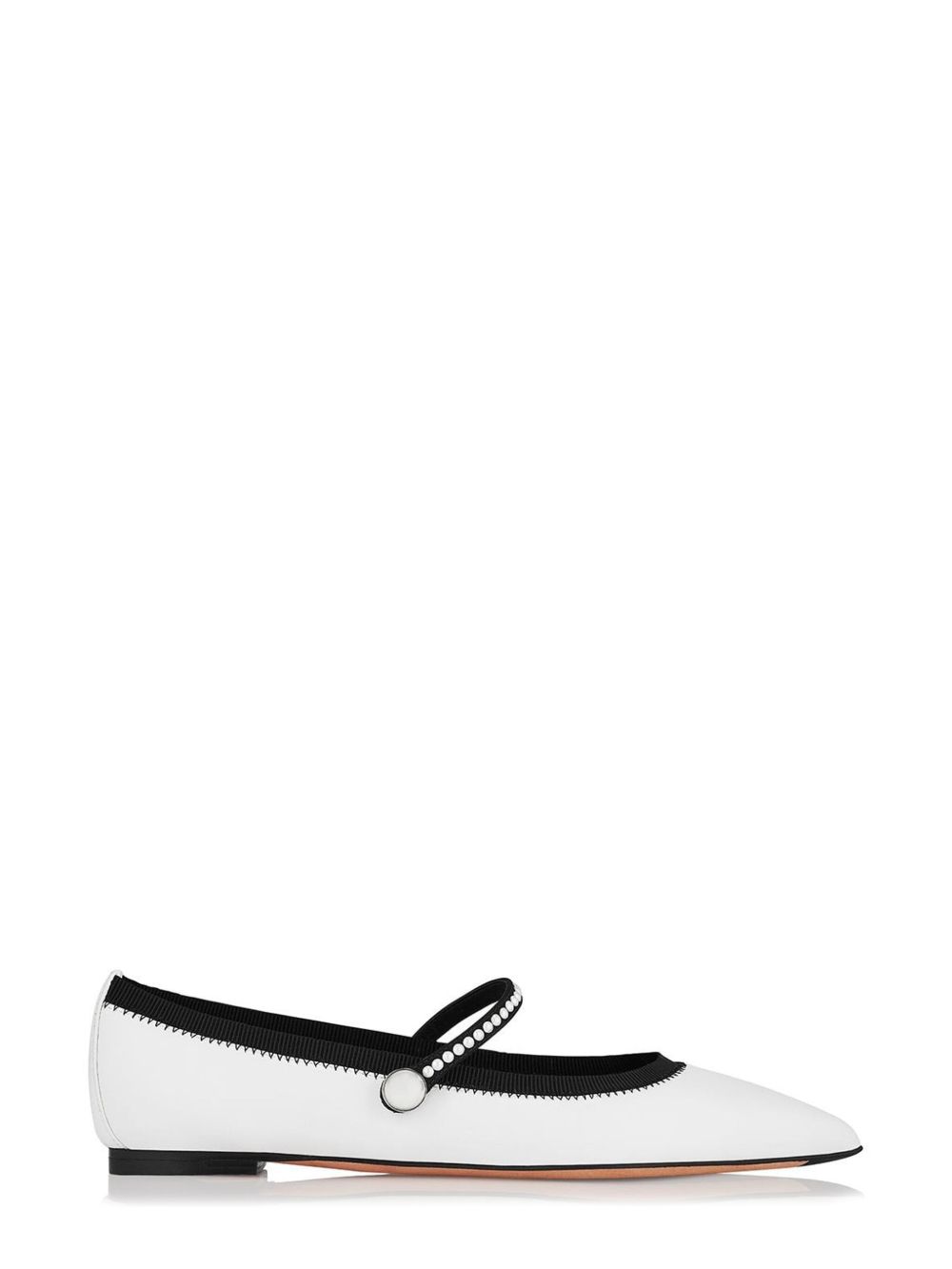 Aquazzura Romy 平底鞋 - 白色