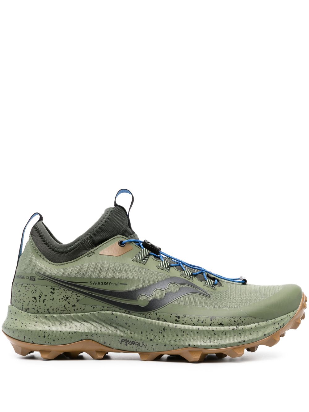 Saucony Peregrine 13 ST 运动鞋 - 绿色