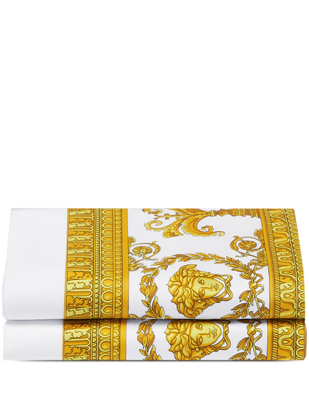 Versace I Love Baroque Full/Queen 枕套套装 - 白色