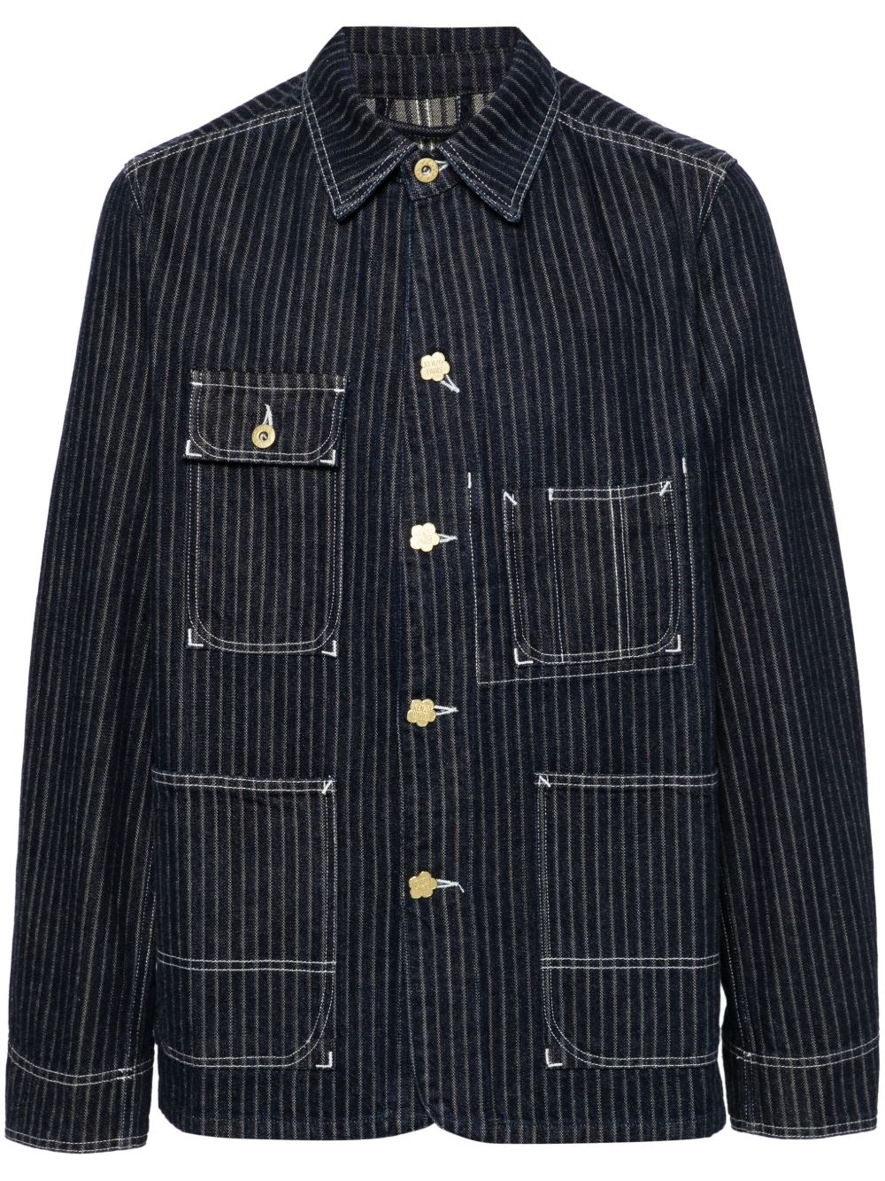 Kenzo Kuroki Japanese 牛仔夹克 - 蓝色