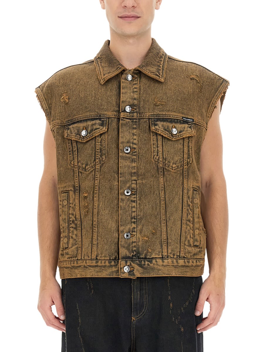 Dolce & Gabbana 牛仔马甲