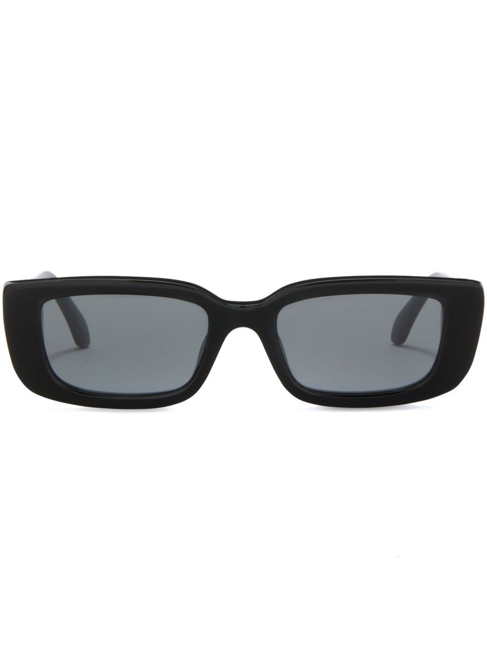 Palm Angels Eyewear Yosemite 长方形框太阳眼镜 - 黑色