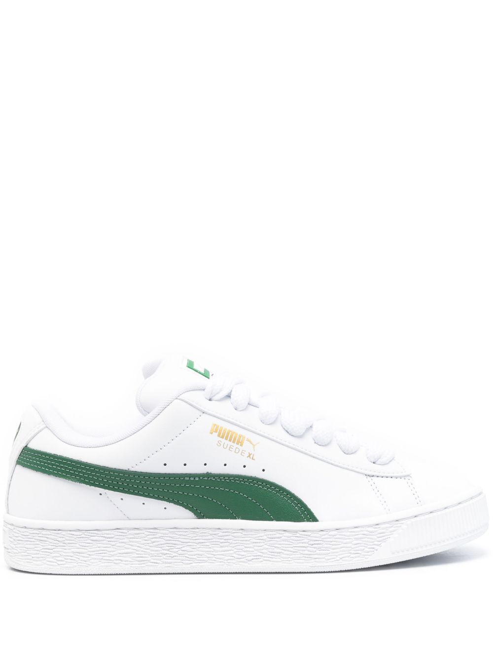PUMA Suede XL 皮质运动鞋 - 白色