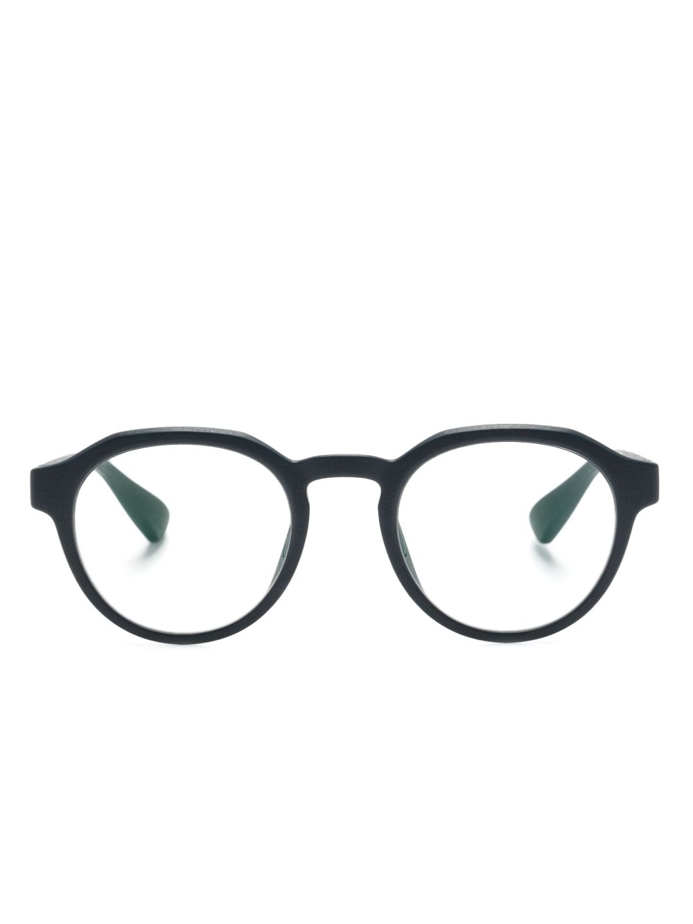 Mykita Jara 广角大圆框眼镜 - 蓝色