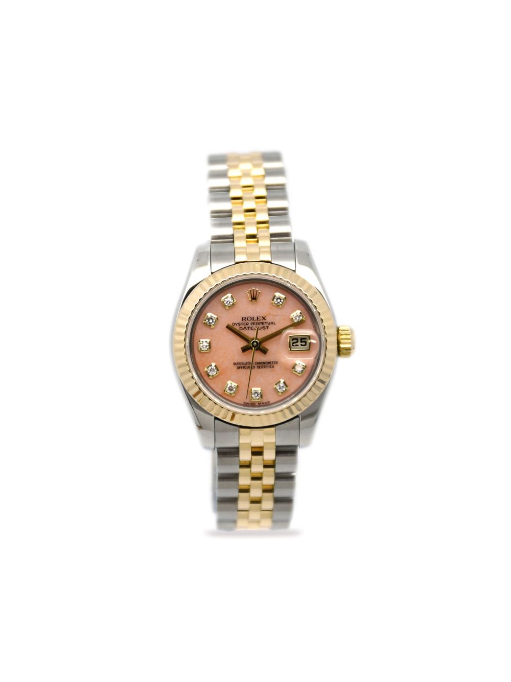 Rolex Oyster Perpetual Datejust 26毫米腕表（2005年典藏款） - 银色